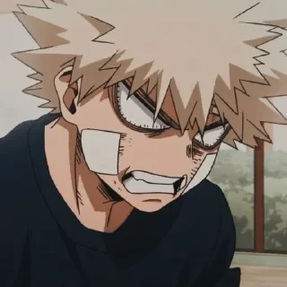 💢 emoji Кацуки Бакуго 💢 Telegram sticker 8 of 30
