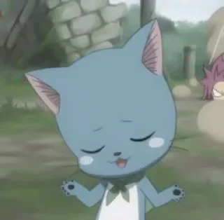 🤷‍♂️ emoji Fairy tail Telegram sticker 16 of 119