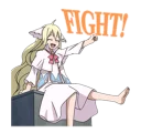 ✊ emoji FAIRY TAIL Telegram sticker 13 of 64
