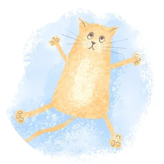 🥳 emoji Cats in Circle @besensitive Telegram sticker 15 of 21