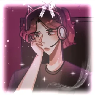 🌟 emoji Вместе до конца руманга Telegram sticker 4 of 35