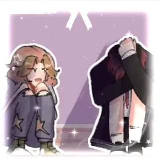 🌟 emoji Вместе до конца руманга Telegram sticker 7 of 35