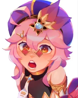 😨 emoji Dori☆genshin Telegram sticker 11 of 41