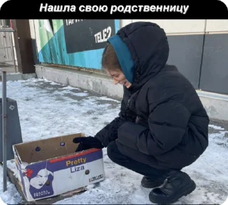 👱‍♀️ emoji Шведская семья Telegram sticker 12 of 15