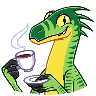 ☕️ emoji Рик и Рок by Twinki Telegram sticker 15 of 47