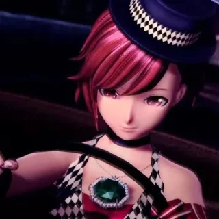 😏 emoji Мейко/MEIKO (Vocaloid) Telegram sticker 6 of 52