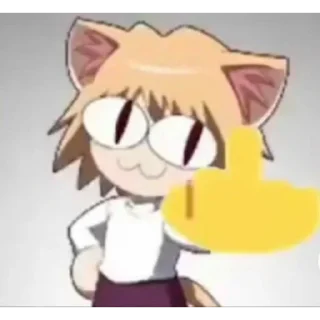 🖕 emoji Тянки Telegram sticker 14 of 42