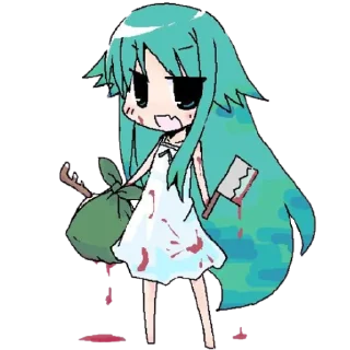 🥩 emoji ᜊ( ' ⩊ '𖦹)ᜊ Saya! by @an1meshn4yawik1pedia Telegram sticker 21 of 65