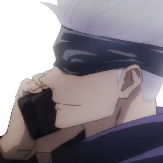 📱 emoji Satoru Gojo Telegram sticker 17 of 34