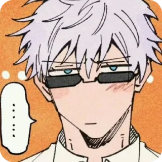 ✨ emoji Satoru Gojo Telegram sticker 6 of 36