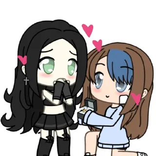 😇 emoji гача срача Telegram sticker 15 of 31