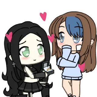 🥹 emoji гача срача Telegram sticker 16 of 31