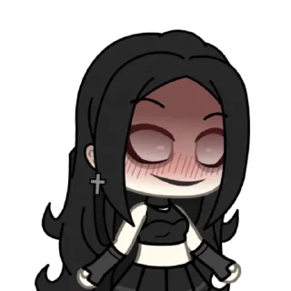 😊 emoji гача срача Telegram sticker 5 of 31