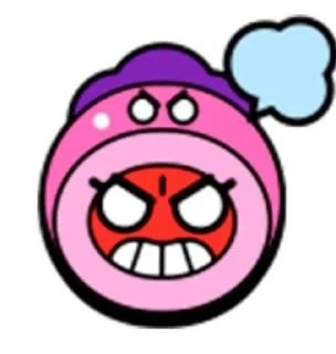 😡 emoji бравлик Telegram sticker 5 of 88