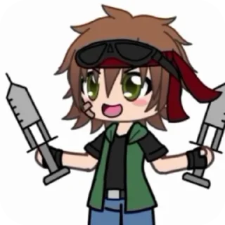 📖 emoji Всратые гача стикеры😇🎀 Telegram sticker 15 of 39