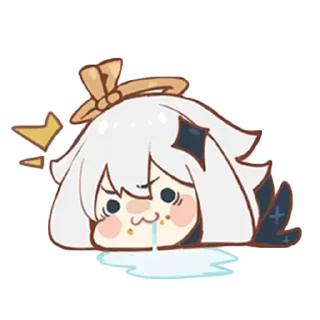 Sticker from Genshin Impact Off Emoji