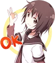 👌 emoji YURU-YURI :: @line_stickers Telegram sticker 10 of 120