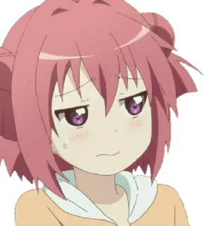 ❤️ emoji Yuru Yuri @anime_Stickerr Telegram sticker 23 of 27