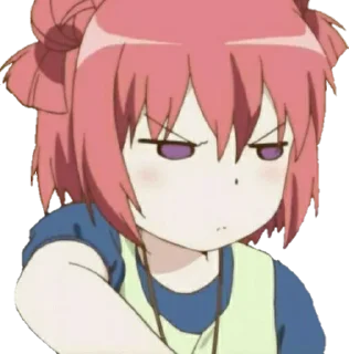 ❤️ emoji Yuru Yuri @anime_Stickerr Telegram sticker 19 of 27