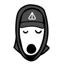 ❤️ emoji Not Cap @archstick Telegram sticker 9 of 13
