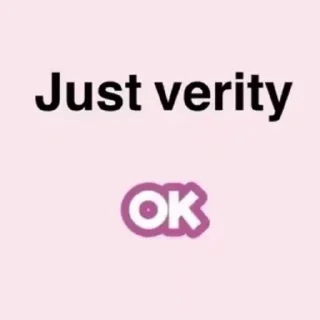 Sticker from Just Verity