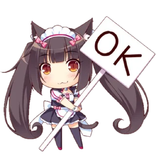 Sticker from Nekopara