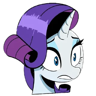 ❤️ emoji Rarity Optimus by @mlpstickers Telegram sticker 11 of 12
