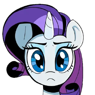 Sticker from Rarity Optimus by @mlpstickers