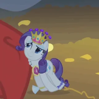 👸 emoji @mlpstickers Rarity Animated #1 Telegram sticker 4 of 50