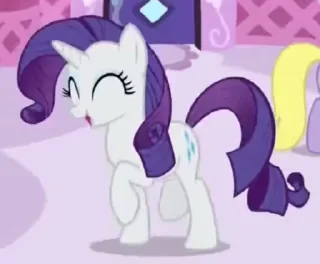 🥹 emoji @mlpstickers Rarity Animated #2 Telegram sticker 22 of 50