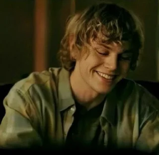 😁 emoji Evan Peters Telegram sticker 5 of 46