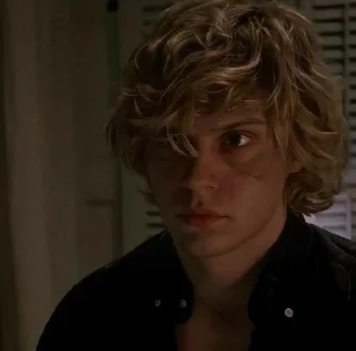 🥺 emoji Evan Peters Telegram sticker 15 of 46