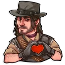 Sticker from Red Dead Redemption