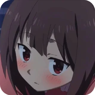 ❤️‍🔥 emoji Мегумин @anime_stiicker Telegram sticker 21 of 40