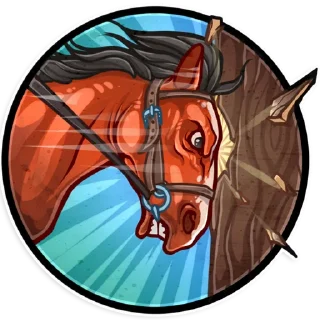😡 emoji Red Dead Redemption Telegram sticker 17 of 20