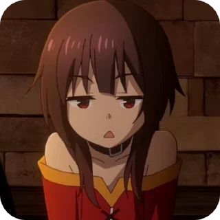 ❤️‍🔥 emoji Мегумин @anime_stiicker Telegram sticker 13 of 40