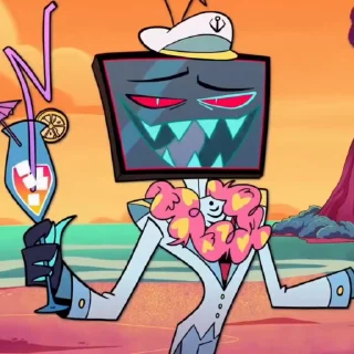 🌐 emoji Hazbin Vox | by @walterincognito ➡️ @Ctikerubot Telegram sticker 17 of 56