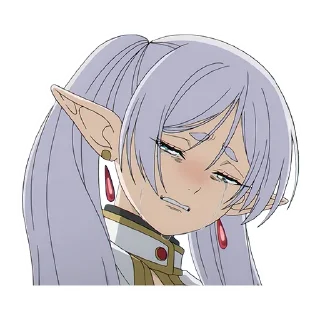 😭 emoji Frieren (@dasein0) Telegram sticker 22 of 120
