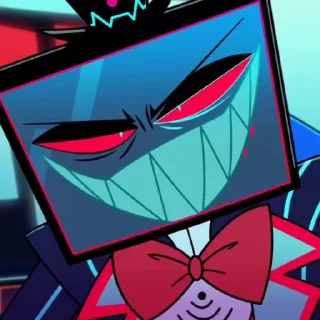🌐 emoji Hazbin Vox | by @walterincognito ➡️ @Ctikerubot Telegram sticker 10 of 56