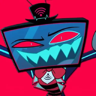 🌐 emoji Hazbin Vox | by @walterincognito ➡️ @Ctikerubot Telegram sticker 22 of 56