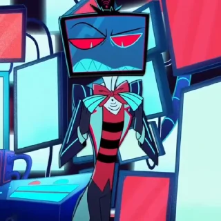🌐 emoji Hazbin Vox | by @walterincognito ➡️ @Ctikerubot Telegram sticker 9 of 56