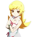 😎 emoji Monogatari @IMG_2D Telegram sticker 9 of 19