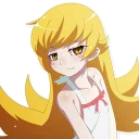 😏 emoji Monogatari @IMG_2D Telegram sticker 5 of 19