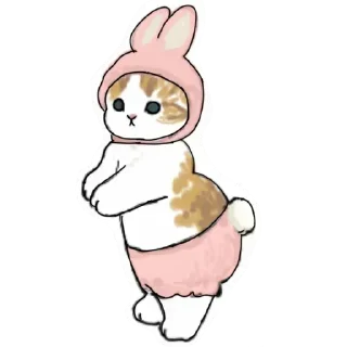 🐰 emoji Не заходи сюда👉🏻 @stikiin Telegram sticker 17 of 107