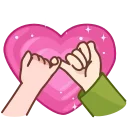💗 emoji Love Story Telegram sticker 10 of 22