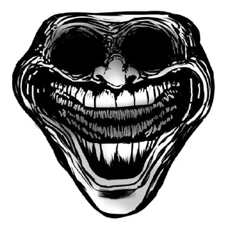 😔 emoji Troll Face ➡️ @Ctikerubot Telegram sticker 7 of 44