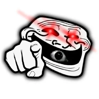 😜 emoji Troll Face ➡️ @Ctikerubot Telegram sticker 8 of 44