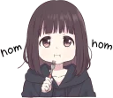 🍽️ emoji Menhera-chan 2 ENG :: @line_stickers Telegram sticker 22 of 112