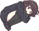 😒 emoji Menhera-chan 2 ENG :: @line_stickers Telegram sticker 15 of 112