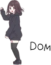 💃 emoji Menhera-chan 2 ENG :: @line_stickers Telegram sticker 10 of 112